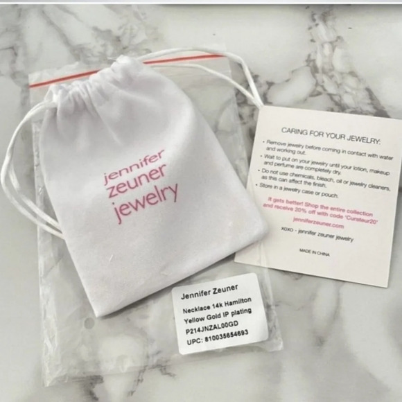 Jennifer Zeuner Necklace 14k Hamilton Yellow Gold - Picture 7 of 7